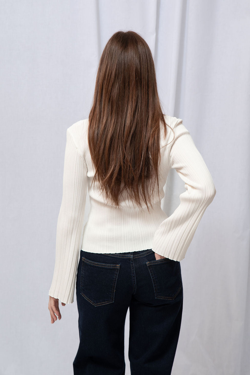 Lily Ribbed Long Sleeve