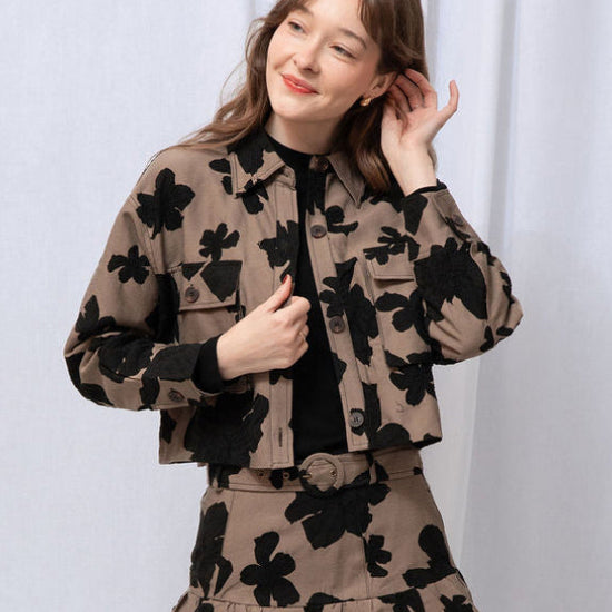 Sophie Jacquard Jacket