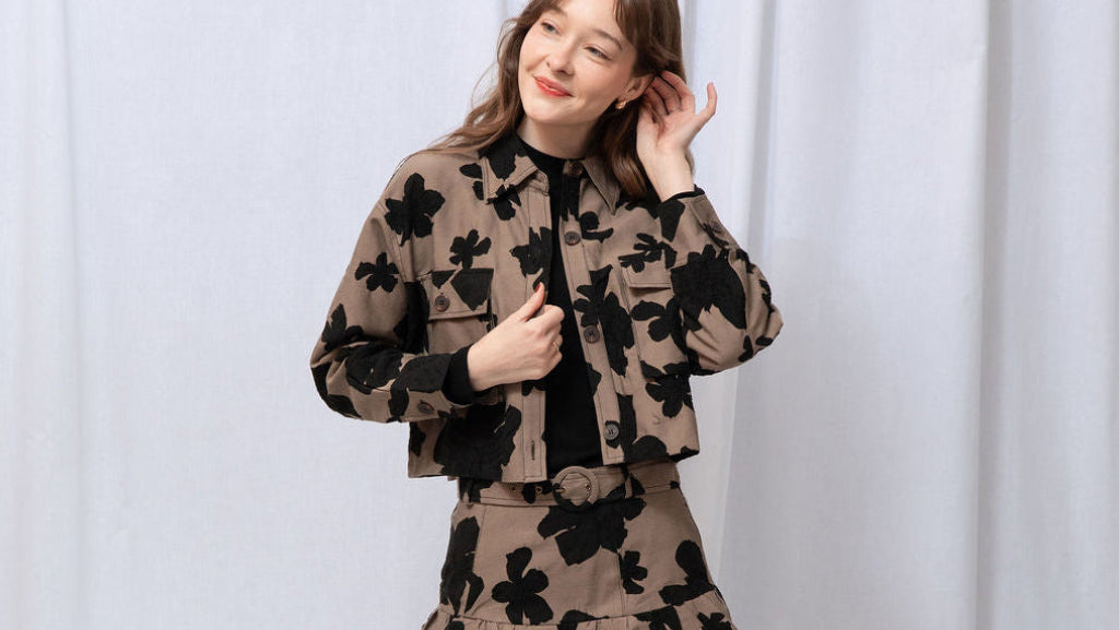 Sophie Jacquard Jacket