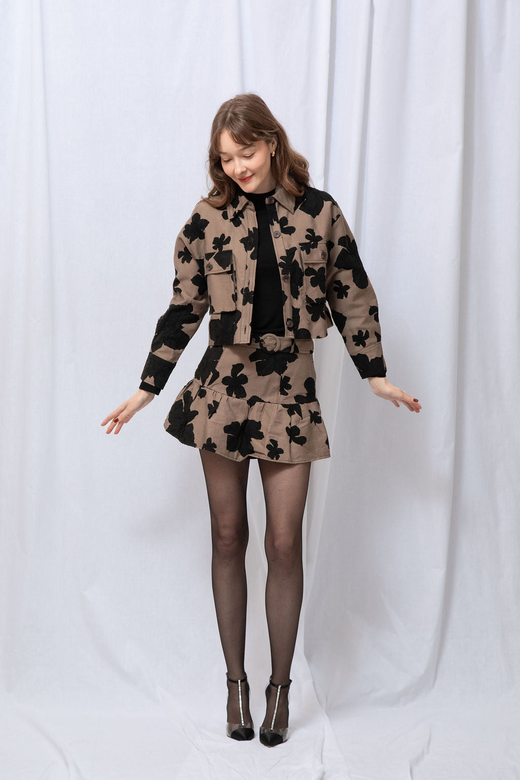 Sophie Jacquard Jacket