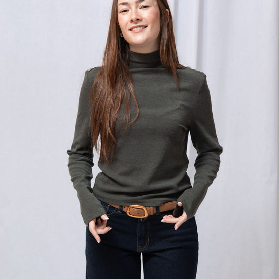 Arie Mock Neck