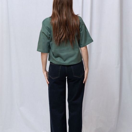 High Rise Palazzo Wide Leg