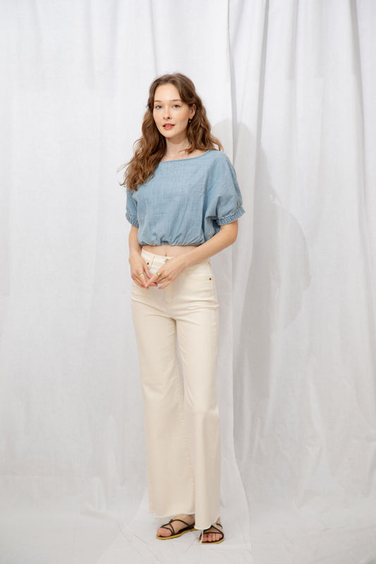 Maliah Denim Top