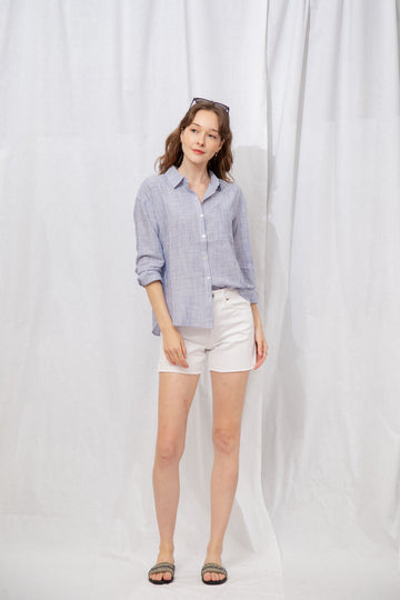 Brooks Cotton Button Up