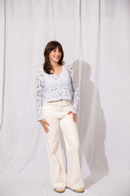Sunny Days Crochet Cardigan