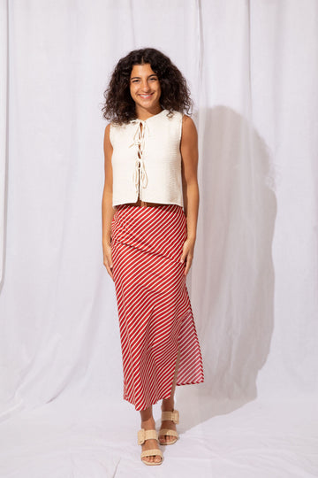 Lucy Stripe Skirt