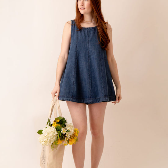 Millie Denim Top