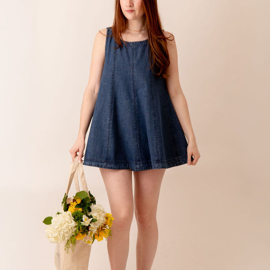 Millie Denim Top