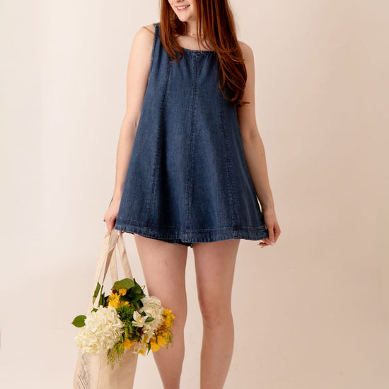 Millie Denim Top Extra large