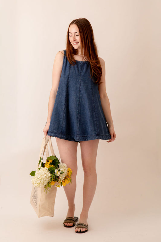 Millie Denim Top Extra large