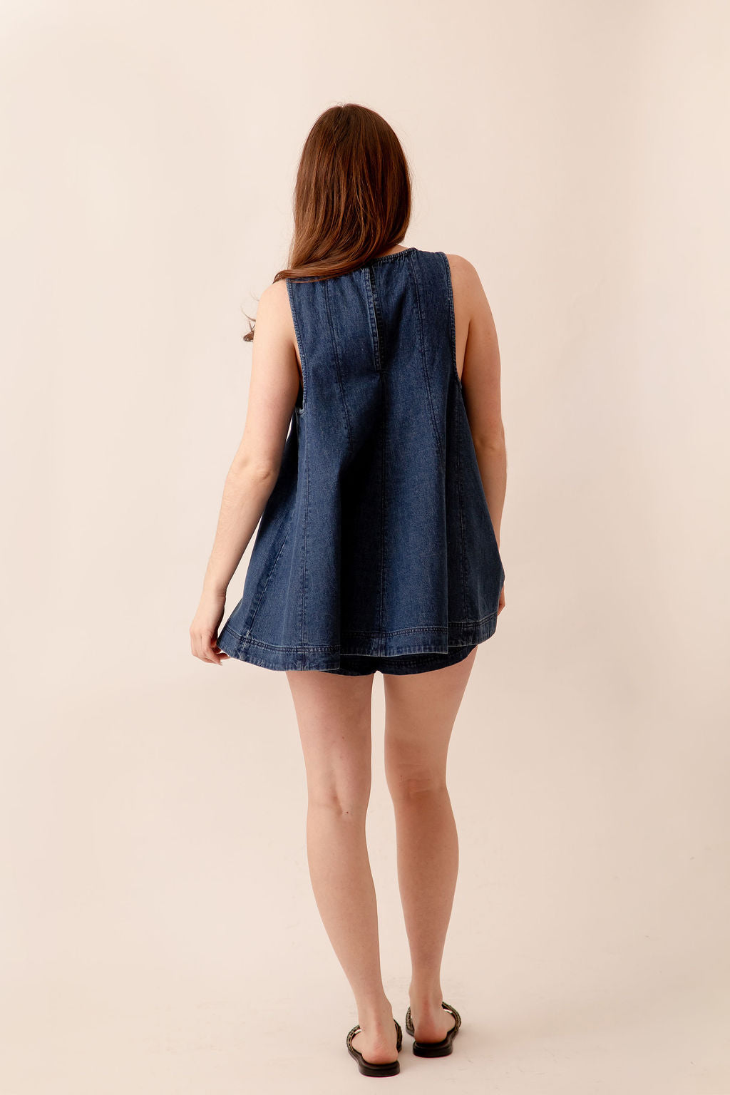 Millie Denim Top