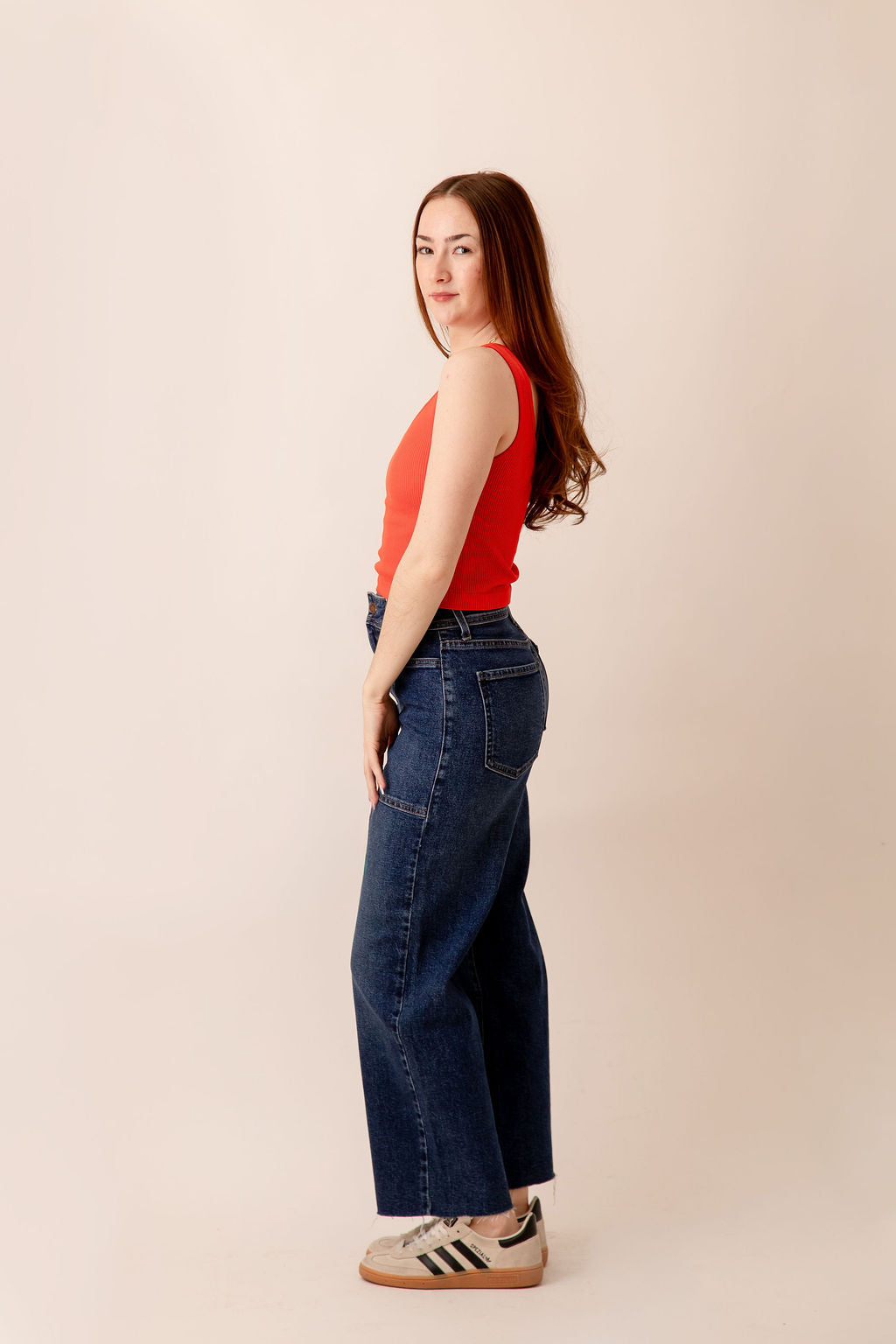 High Rise Utility Wide Leg