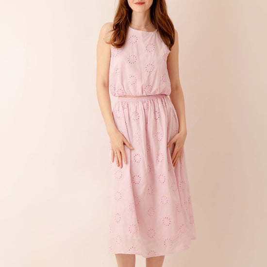 Ophelia Eyelet Crop Top
