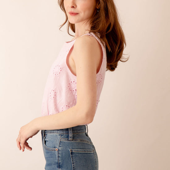 Ophelia Eyelet Crop Top