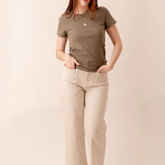 High Rise Utility Wide Leg