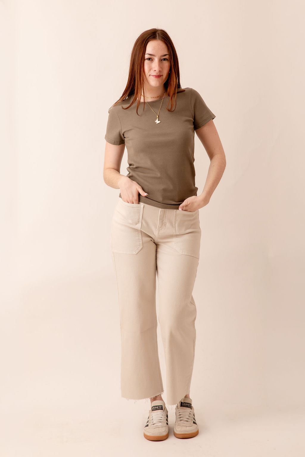 High Rise Utility Wide Leg