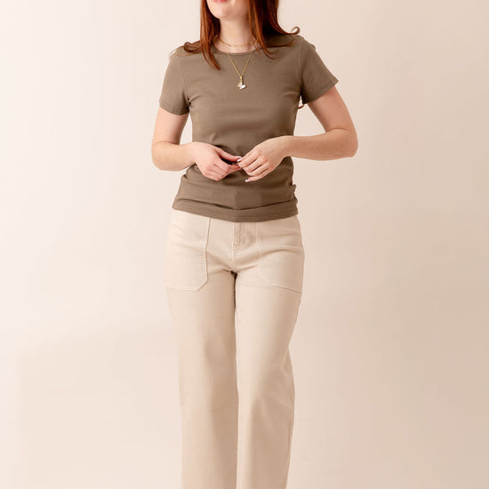 High Rise Utility Wide Leg