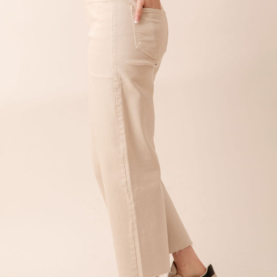 High Rise Utility Wide Leg