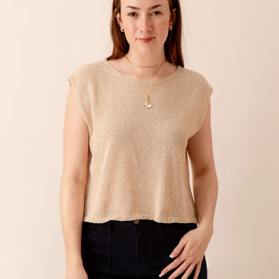 Gaelle Knit Sweater Large