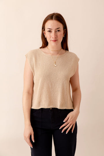 Gaelle Knit Sweater Large