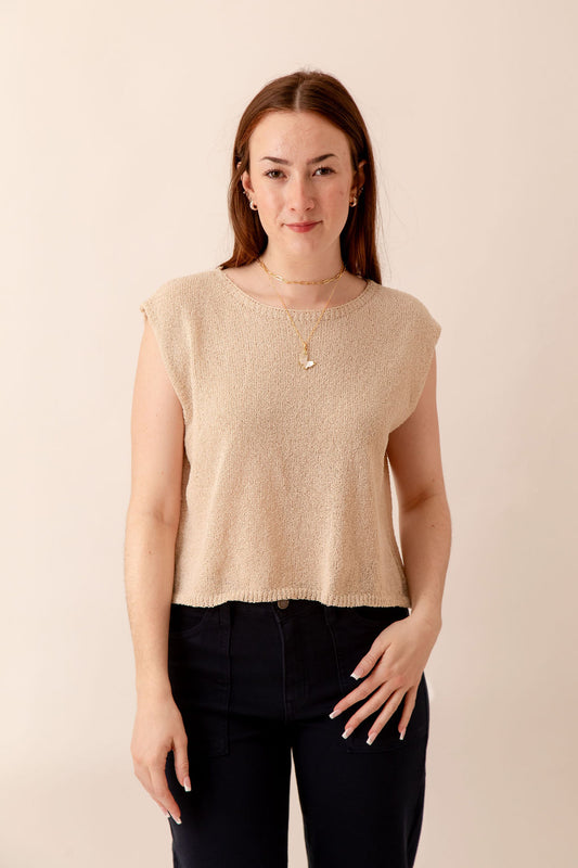 Gaelle Knit Sweater Large