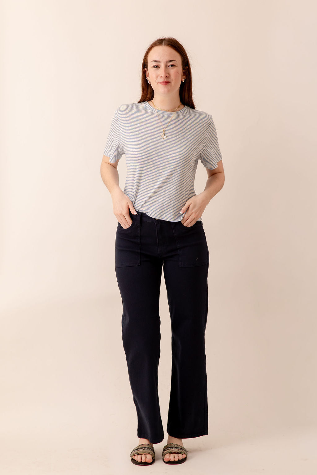 Utility Pocket Relaxed Straight Leg