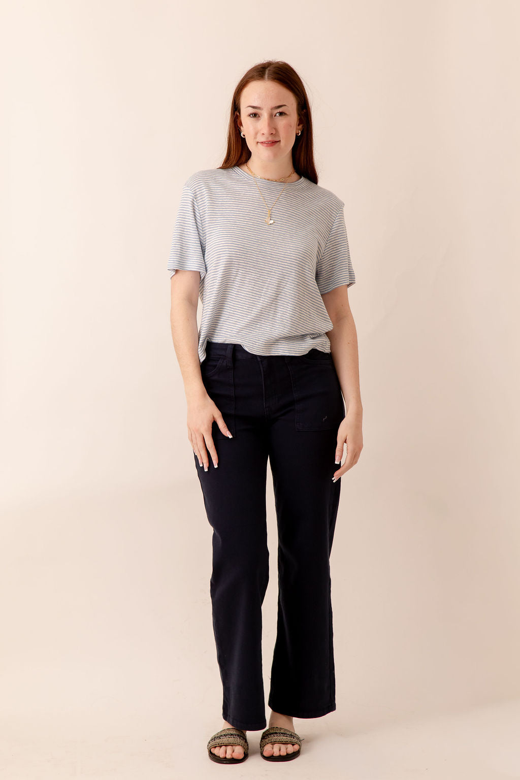 Utility Pocket Relaxed Straight Leg