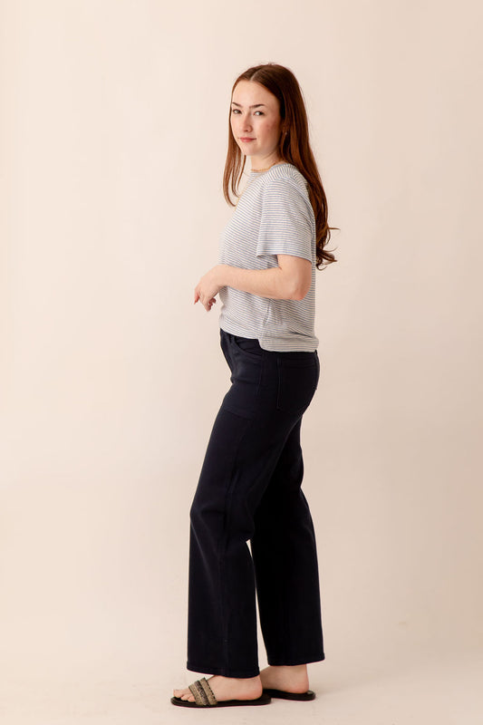 Utility Pocket Relaxed Straight Leg