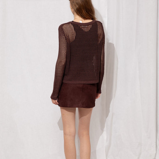 James Crochet Sweater