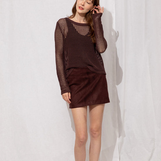 James Crochet Sweater