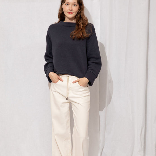 Madison Mid Rise Wide Leg