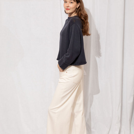 Madison Mid Rise Wide Leg