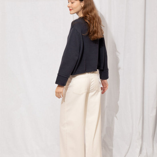 Madison Mid Rise Wide Leg
