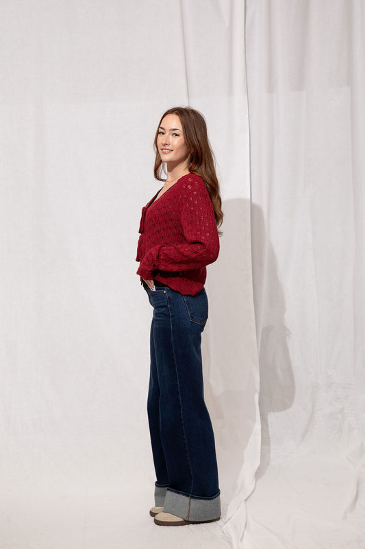 Lydia Cardigan Berry