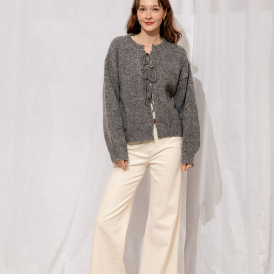 Levi Cardigan Charcoal