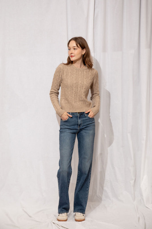 Calista Cable Knit Sweater
