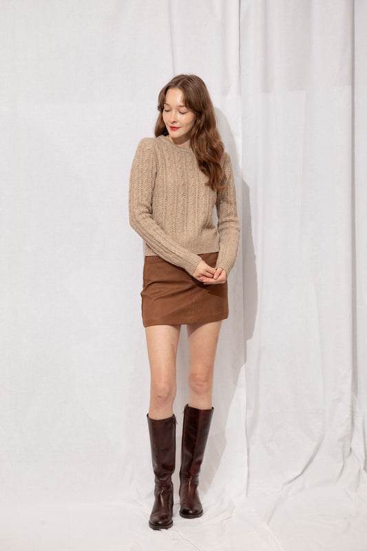 Calista Cable Knit Sweater