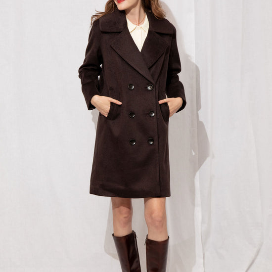 Celine Coat Brown