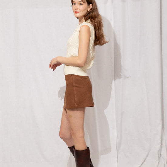 Venus Cable Knit Vest